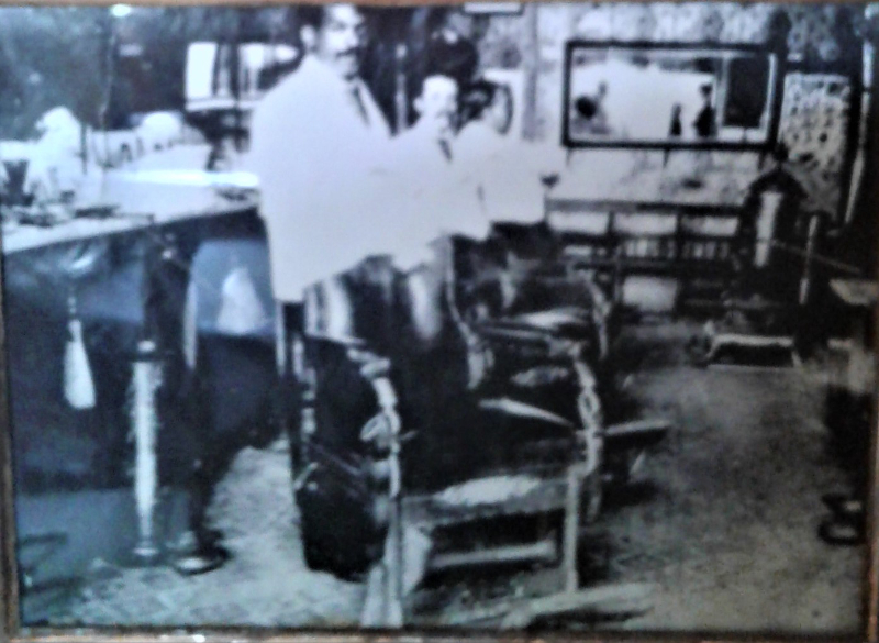 Duval's Barber Shop, courtesy of Sheffield Park Black History and Cultural Museum