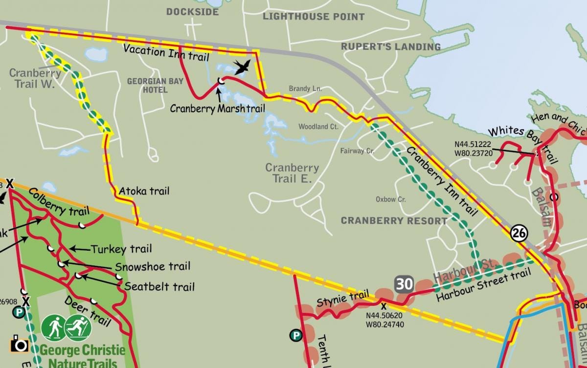 Western Circle Route map