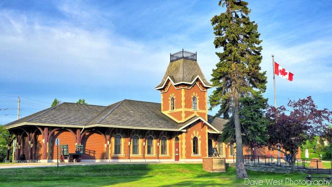 Exterior of the Collingwood Museum building.