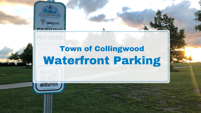 parking sign at sunset point park