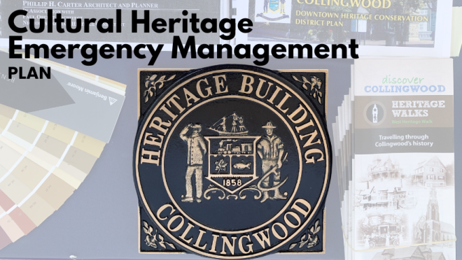 Cultural Heritage Emergency Management Plan 