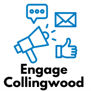 icons: envelope, megaphone, thumbs up, text message