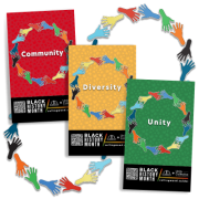 Community, Diversity, and Unity Signs