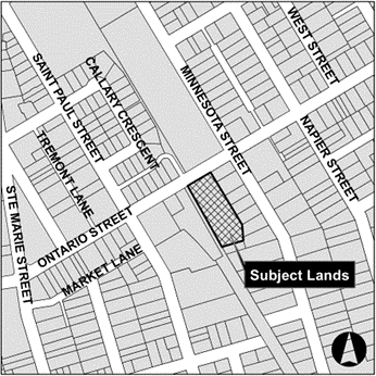 Map of 180 Ontario Street