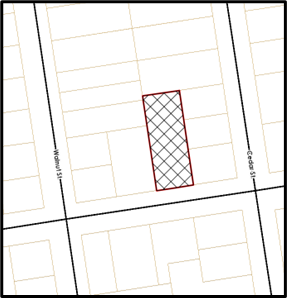 Map of 329 Third St