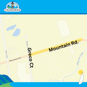 map of closure on Mountain Rd.