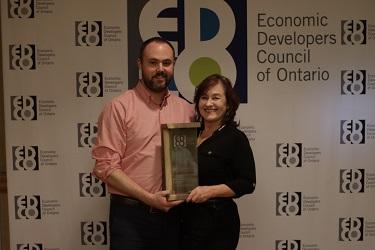 Brennan Kenny, Manager, Economic Development and Karen Clegg, Business Development Centre