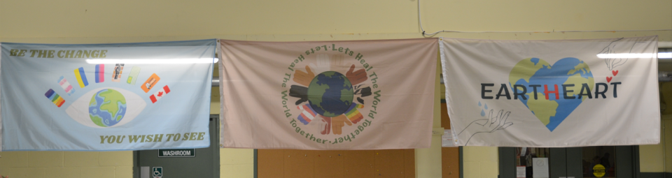 Earthfest flags
