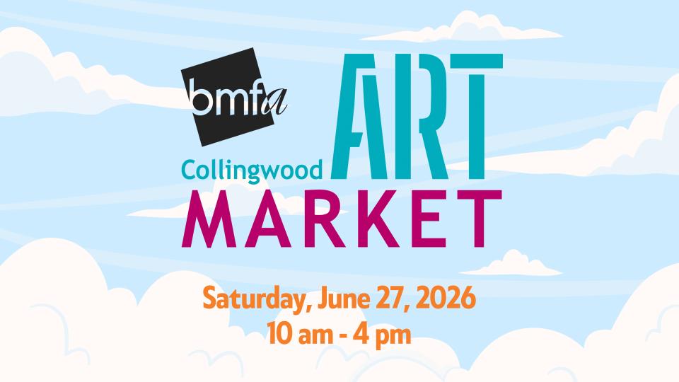 Collingwood Art Market poster
