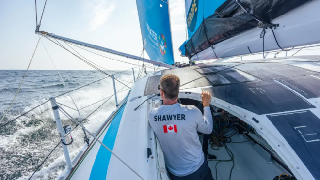 Scott Shawyer sailing