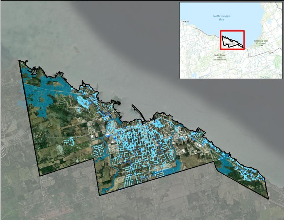 Map of Environmental Assessment boundary 