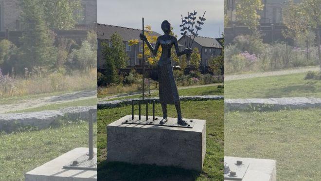 New Land New Harvest sculpture