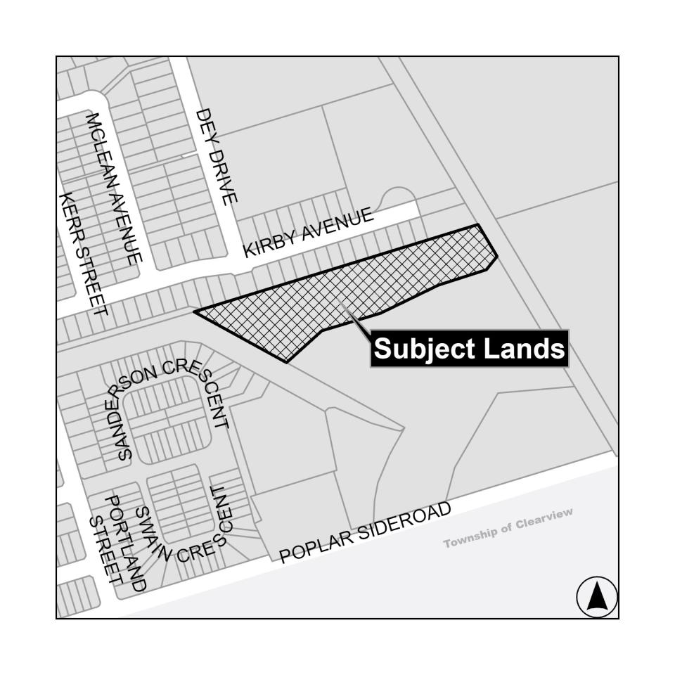 Pretty River Reserve subject lands