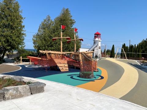 Sunset Park Playground Structures