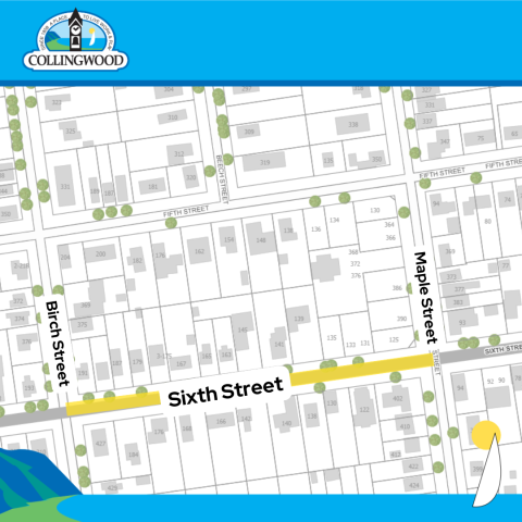 map of sixth street