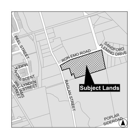 Site Location for 401 Raglan St