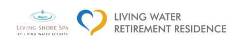 Logo for Living Shore Spa and Living Water Retirement Residence