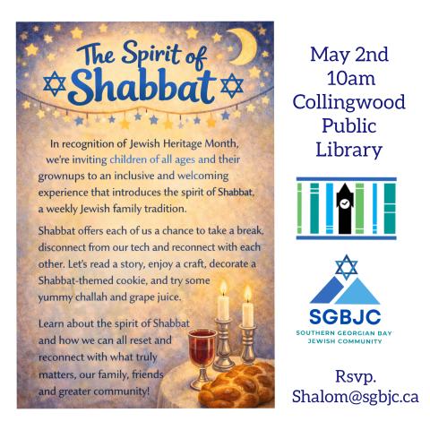 The Spirit of Shabbat Poster 