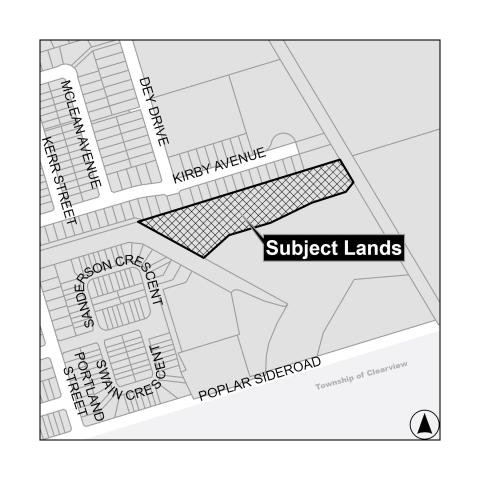 Pretty River Reserve Site Location Map