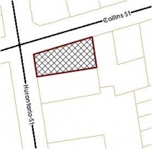 Location map for 629 Hurontario Street, Town of Collingwood, ON