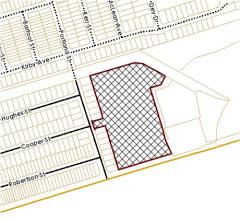 Location map for 17 Portland St., Town of Collingwood, ON
