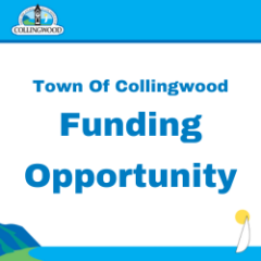 blue text on white background "Funding Opportunity"