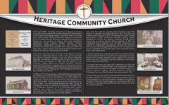 Heritage Community Church Sign