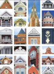 collage of heritage buildings and wood windows