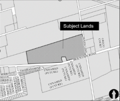 map of subject lands