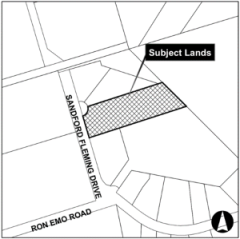 map of subject lands