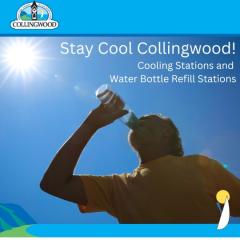 Stay Cool Collingwood - Cooling Stations and Water Bottle Refill Stations