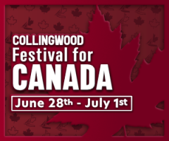 Collingwood Festival for Canada June 28 - July 1