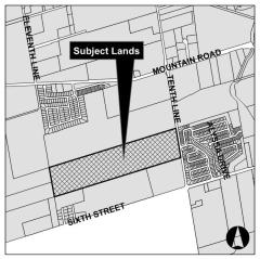 780 Tenth Line Location Map