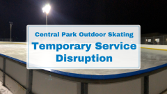 Blue Text on White Background for the Town of Collingwood Service Disruptions