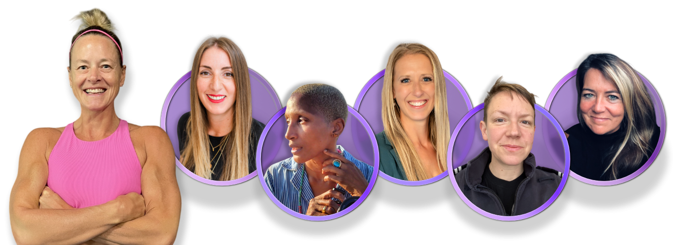 Image capturing Michele Smeh, Amanda Wilson-Ciocci, Janene Johnson, Amanda Jerome, Pike Krpan, and Kim Turley-Smith