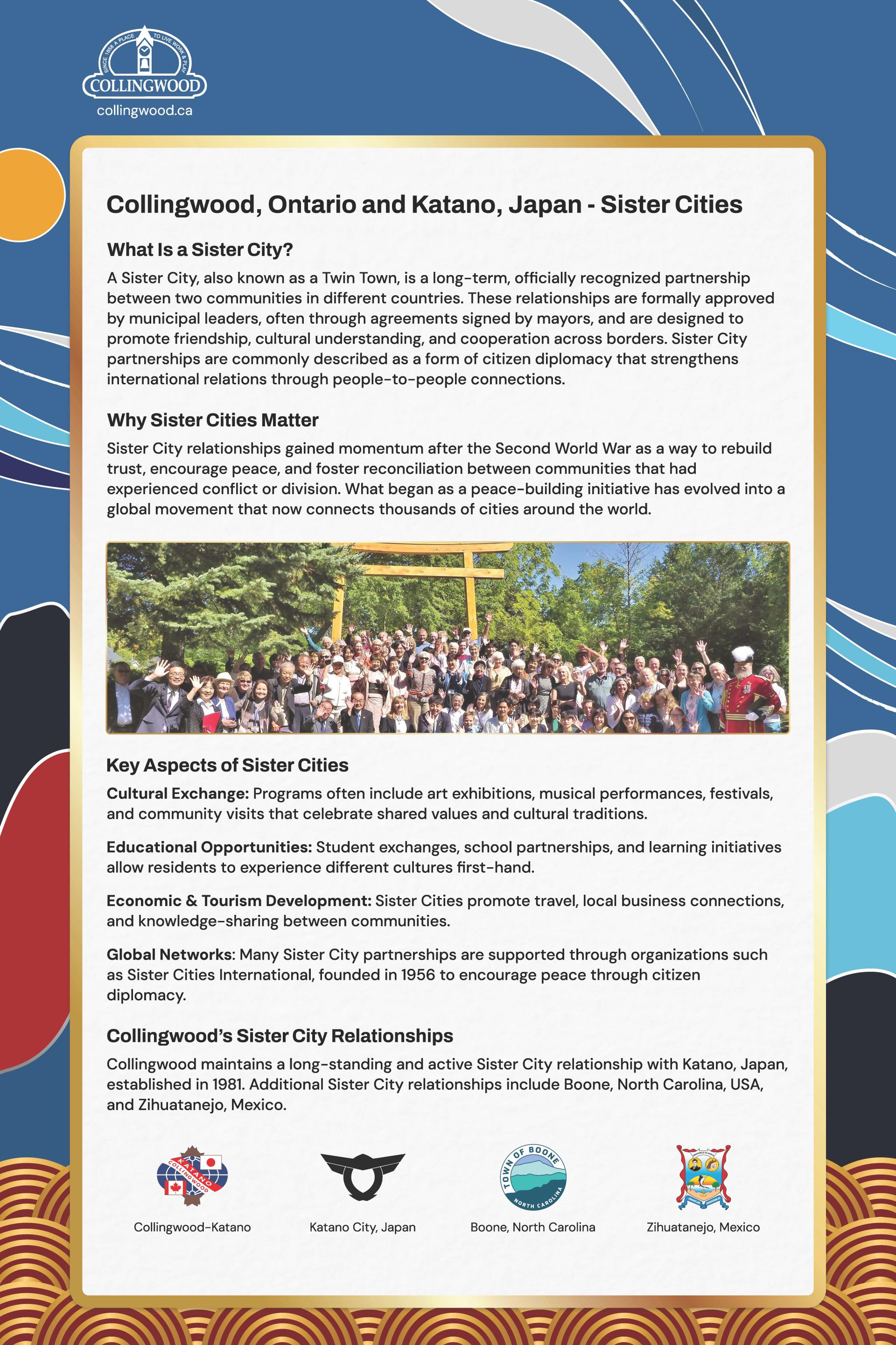 A picture of Storyboard 1 named what is a Sister City.