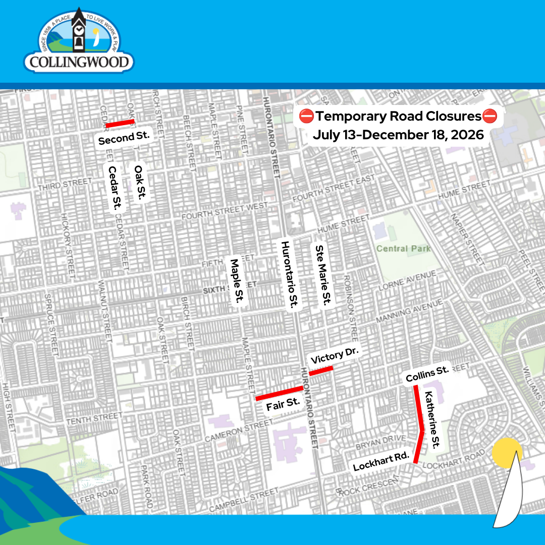 map of road closures